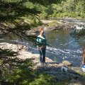 Rosie at Vermillion Gorge 2017